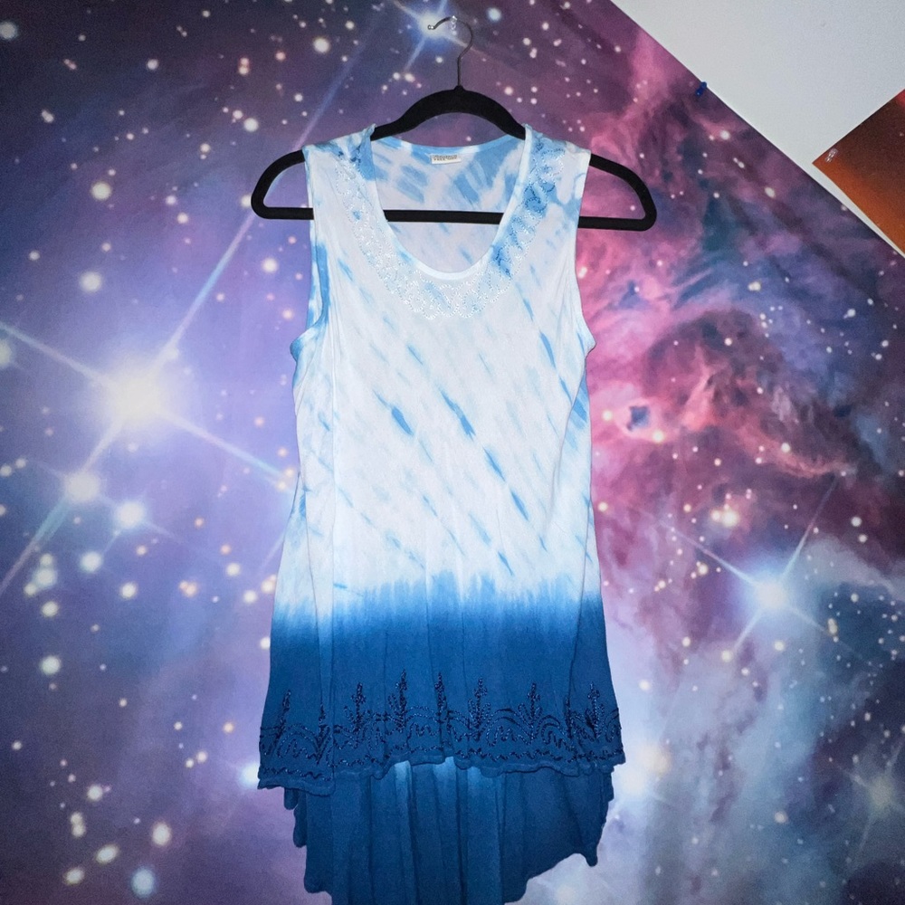 High low hippie tank